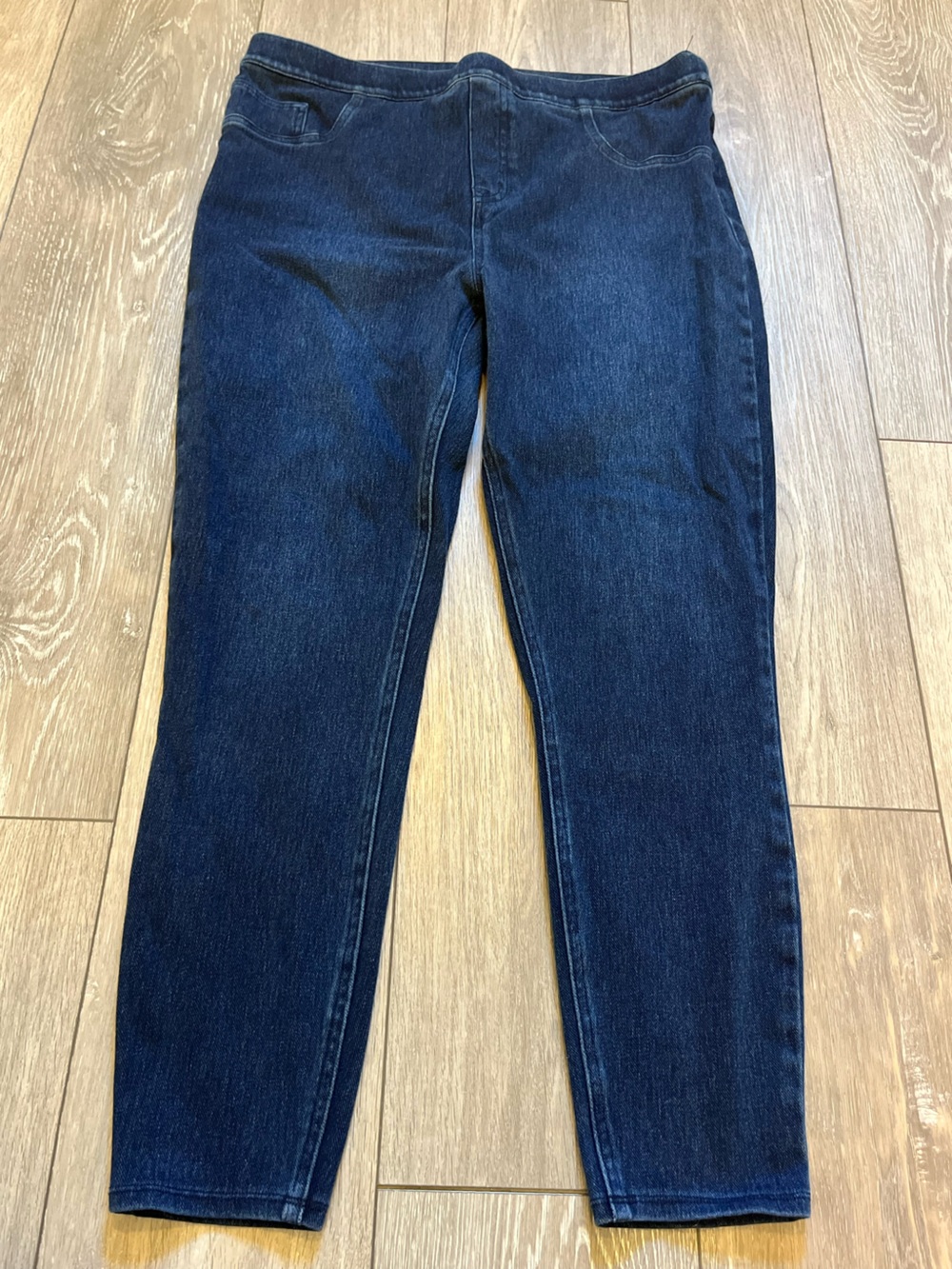 Spanx Sculpted Fit Legging Jean Size 1X Dark Wash
